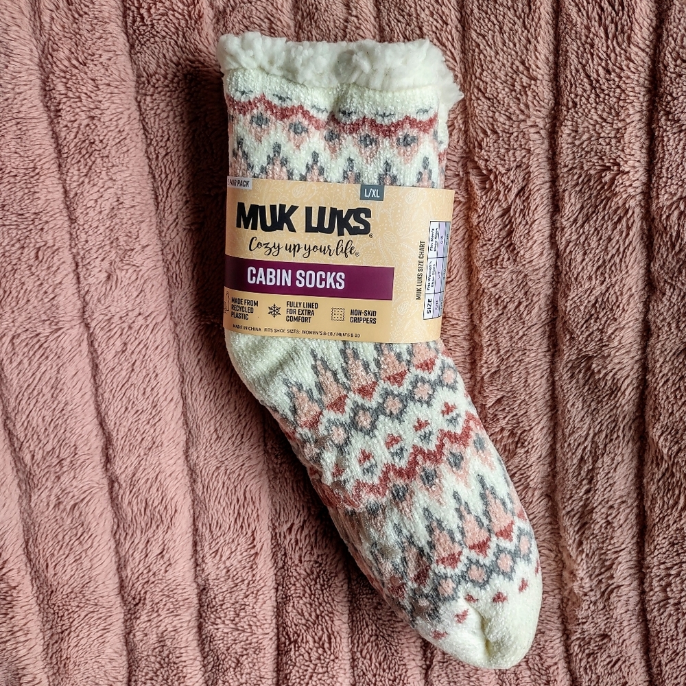 Fuzzy Chenille Plush Slipper Socks